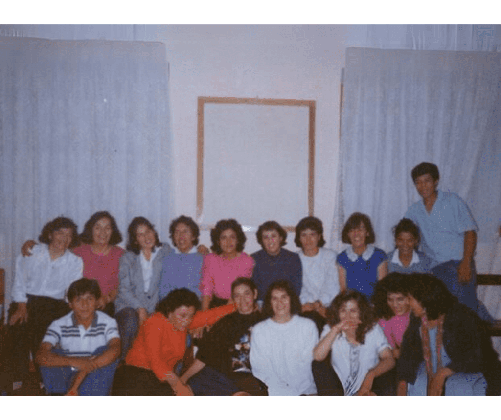 Equipo fundador del Centro Juana Azurduy